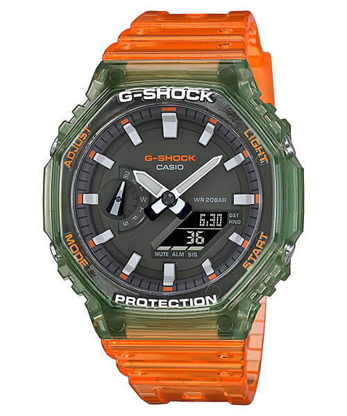  [Pin Miễn Phí Trọn Đời] GA-2100HC-4A - Đồng hồ G-Shock Nam - Tem Vàng Chống Giả 