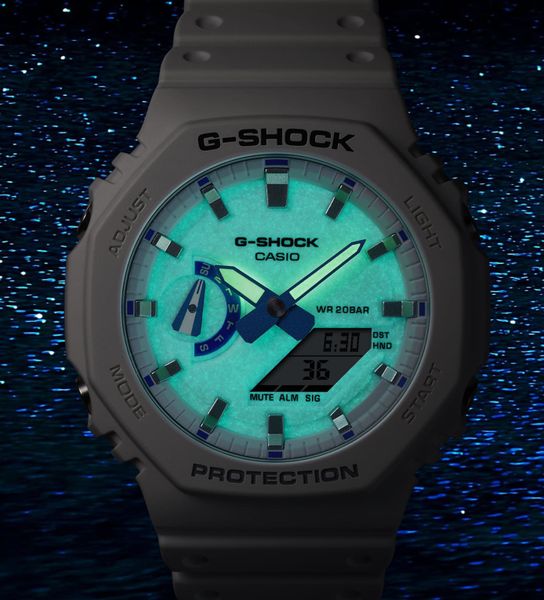  Casio G-Shock GA-2100HDS-7A - Uy tín từ 2009, Tem vàng chống giả, Bảo hành 5 năm, Pin miễn phí trọn đời 