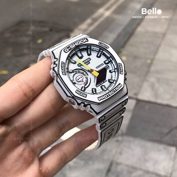  [LIMITED] Casio G-Shock GA-2100MNG-7A - Uy tín từ 2009, Tem vàng chống giả, Bảo hành 5 năm, Pin miễn phí trọn đời 