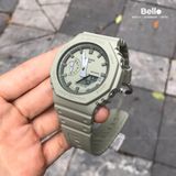  Casio G-Shock GA-2100NC-3A - Uy tín từ 2009, Tem vàng chống giả, Bảo hành 5 năm, Pin miễn phí trọn đời 