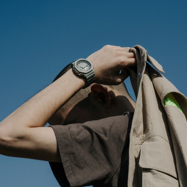  Casio G-Shock GA-2100NC-3A - Uy tín từ 2009, Tem vàng chống giả, Bảo hành 5 năm, Pin miễn phí trọn đời 