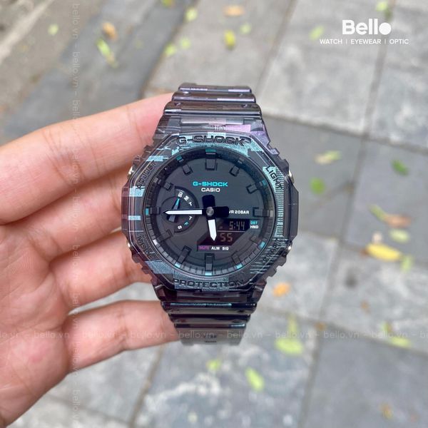  Casio G-Shock GA-2100NN-1A - Uy tín từ 2009, Tem vàng chống giả, Bảo hành 5 năm, Pin miễn phí trọn đời 