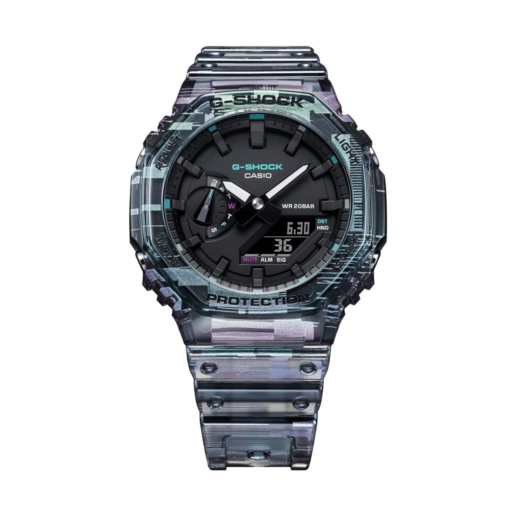  [Pin Miễn Phí Trọn Đời] GA-2100NN-1A - Đồng hồ G-Shock Nam - Tem Vàng Chống Giả 