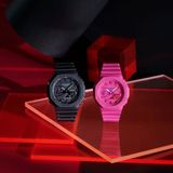  [Pin Miễn Phí Trọn Đời] GMA-S2100P-4A - Đồng hồ G-Shock Nữ - Tem Vàng Chống Giả 