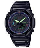  [Pin Miễn Phí Trọn Đời] GA-2100RGB-1ADR - Đồng hồ G-Shock Nam - Tem Vàng Chống Giả 