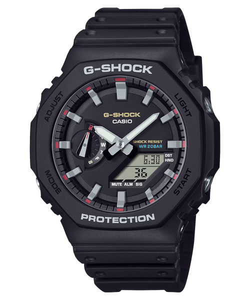  Casio G-Shock GA-2100RL-1A - Uy tín từ 2009, Tem vàng chống giả, Bảo hành 5 năm, Pin miễn phí trọn đời 