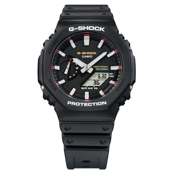  Casio G-Shock GA-2100RL-1A - Uy tín từ 2009, Tem vàng chống giả, Bảo hành 5 năm, Pin miễn phí trọn đời 