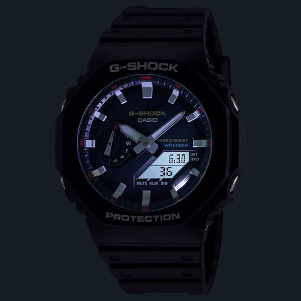  Casio G-Shock GA-2100RL-1A - Uy tín từ 2009, Tem vàng chống giả, Bảo hành 5 năm, Pin miễn phí trọn đời 