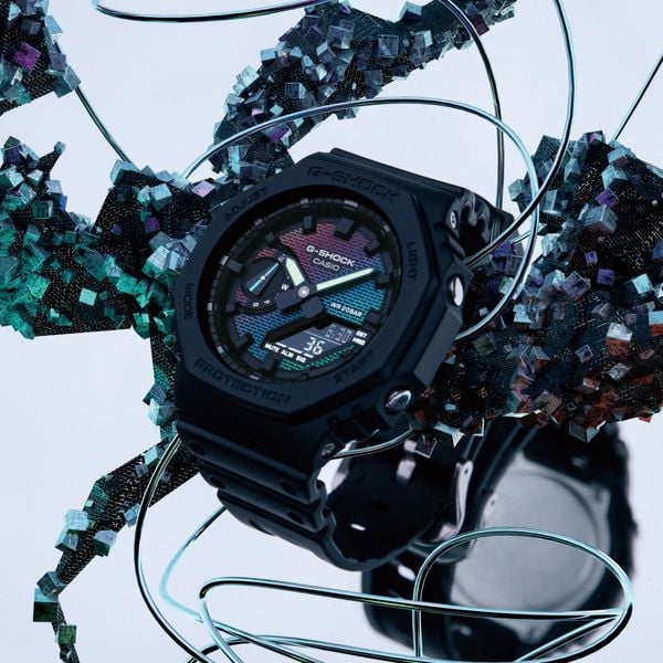  Casio G-Shock GA-2100RW-1A - Uy tín từ 2009, Tem vàng chống giả, Bảo hành 5 năm, Pin miễn phí trọn đời 