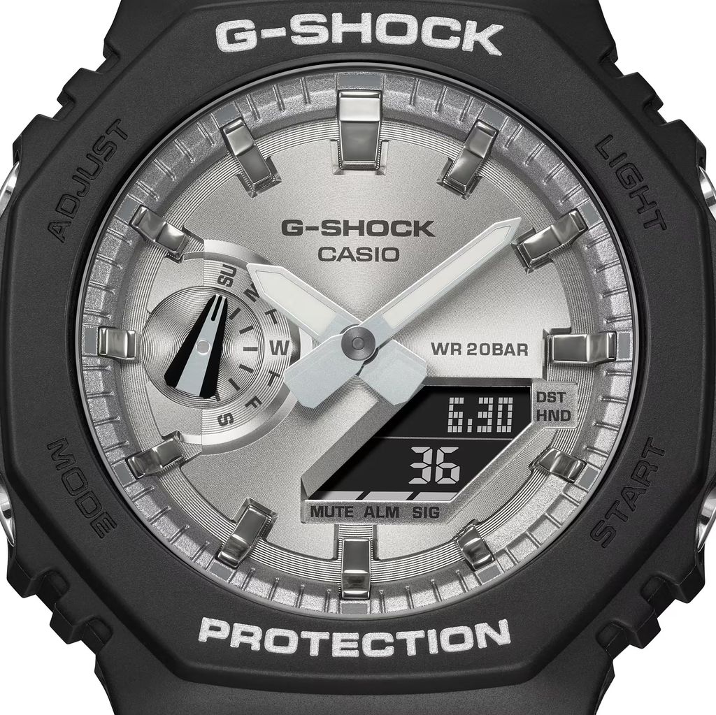  Casio G-Shock GA-2100SB-1A - Uy tín từ 2009, Tem vàng chống giả, Bảo hành 5 năm, Pin miễn phí trọn đời 