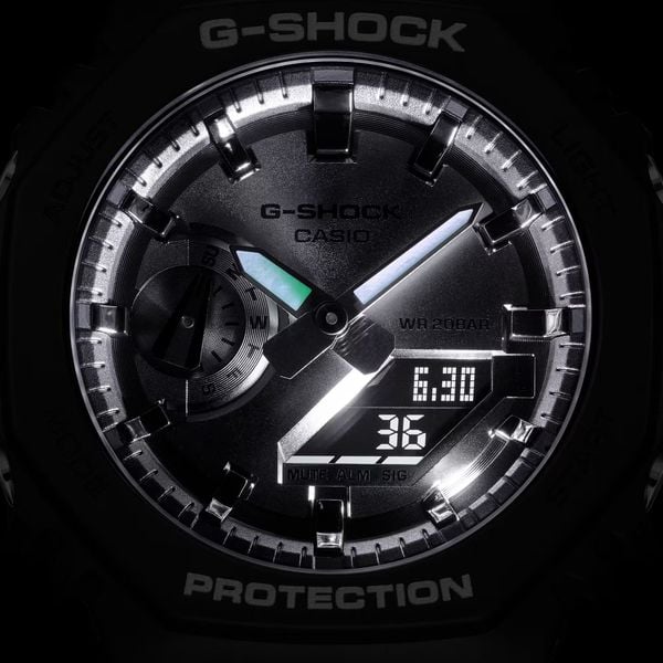  Casio G-Shock GA-2100SB-1A - Uy tín từ 2009, Tem vàng chống giả, Bảo hành 5 năm, Pin miễn phí trọn đời 