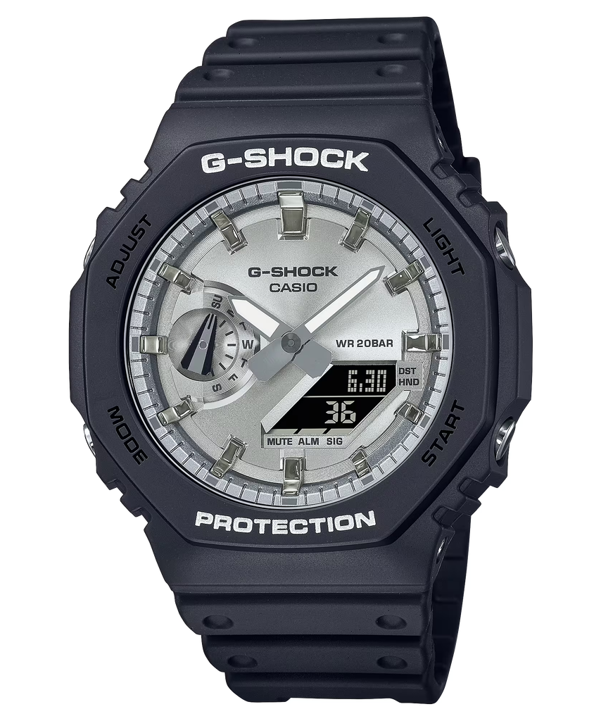  Casio G-Shock GA-2100SB-1A - Uy tín từ 2009, Tem vàng chống giả, Bảo hành 5 năm, Pin miễn phí trọn đời 