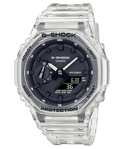  [Pin Miễn Phí Trọn Đời] GA-2100SKE-7A - Đồng hồ G-Shock Nam - Tem Vàng Chống Giả 