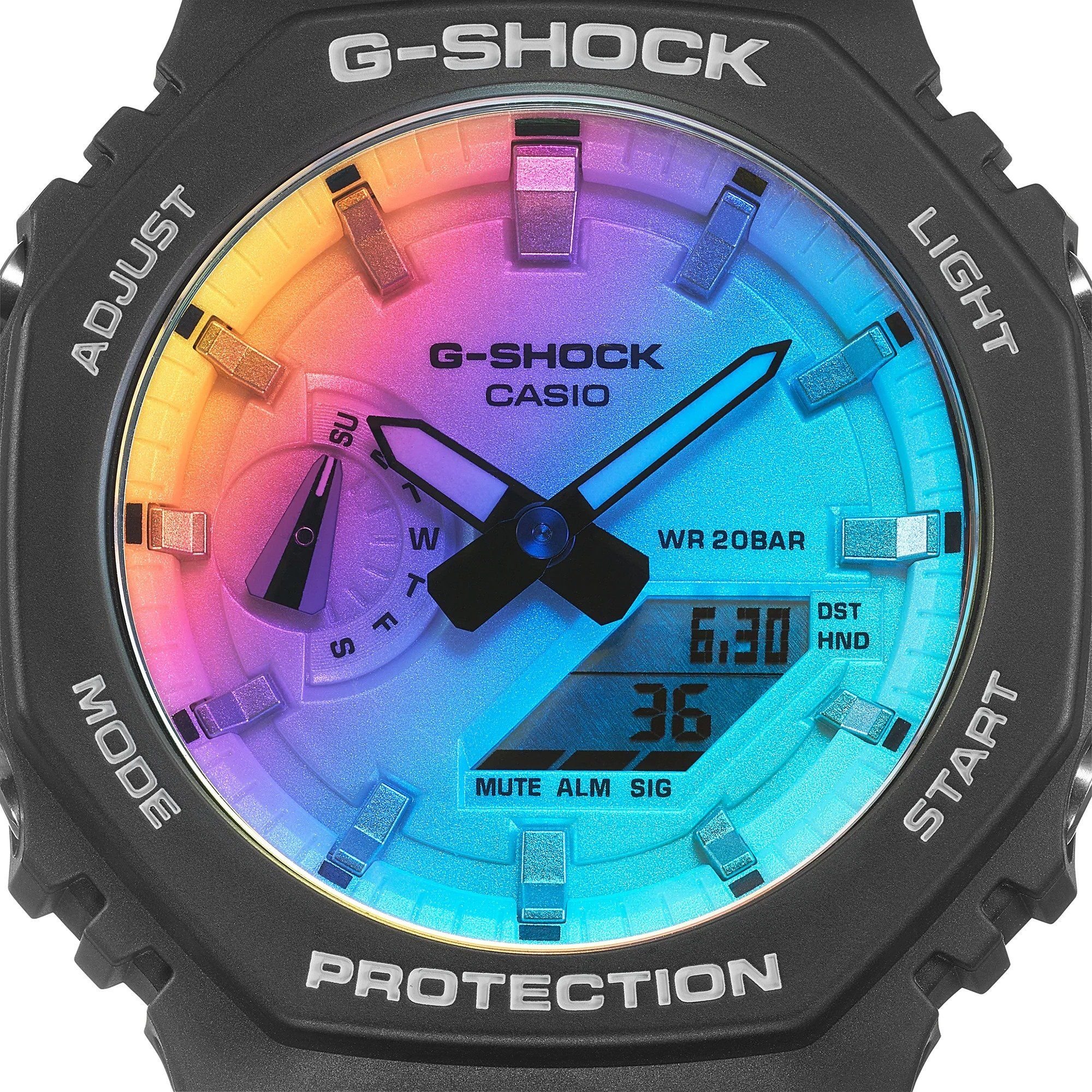  [Uy Tín Từ 2009] GA-2100SR-1A - Đồng hồ G-Shock Nam - Tem Vàng Chống Giả 