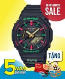  [Pin Miễn Phí Trọn Đời] GA-2100TH-1A - Đồng hồ G-Shock Nam - Tem Vàng Chống Giả 