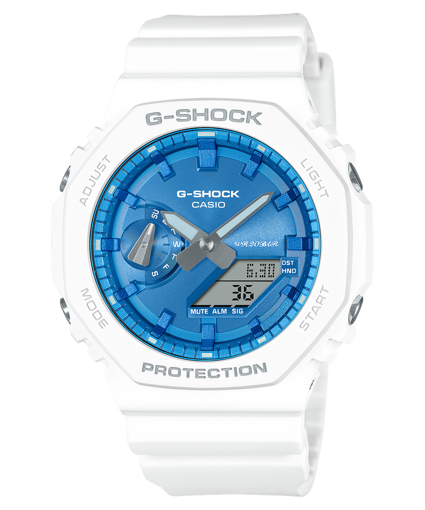  [Uy Tín Từ 2009] GA-2100WS-7ADR - Đồng hồ G-Shock Nam - Tem Vàng Chống Giả 