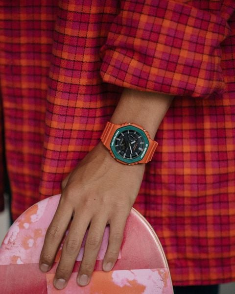  Casio G-Shock GA-2110SC-4ADR - Uy tín từ 2009, Tem vàng chống giả, Bảo hành 5 năm, Pin miễn phí trọn đời 