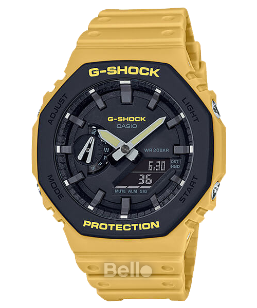  [Pin Miễn Phí Trọn Đời] GA-2110SU-9A - Đồng hồ G-Shock Nam - Tem Vàng Chống Giả 