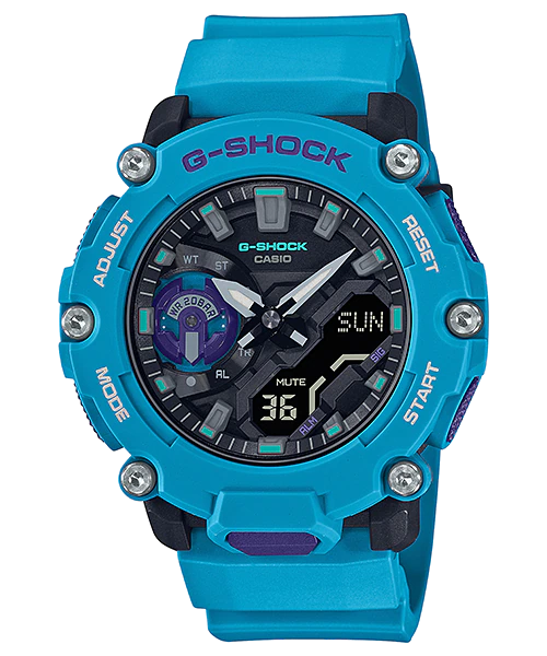  [Pin Miễn Phí Trọn Đời] GA-2200-2A - Đồng hồ G-Shock Nam - Tem Vàng Chống Giả 
