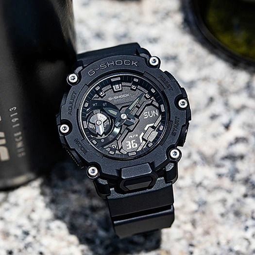  [Pin Miễn Phí Trọn Đời] GA-2200BB-1A - Đồng hồ G-Shock Nam - Tem Vàng Chống Giả 