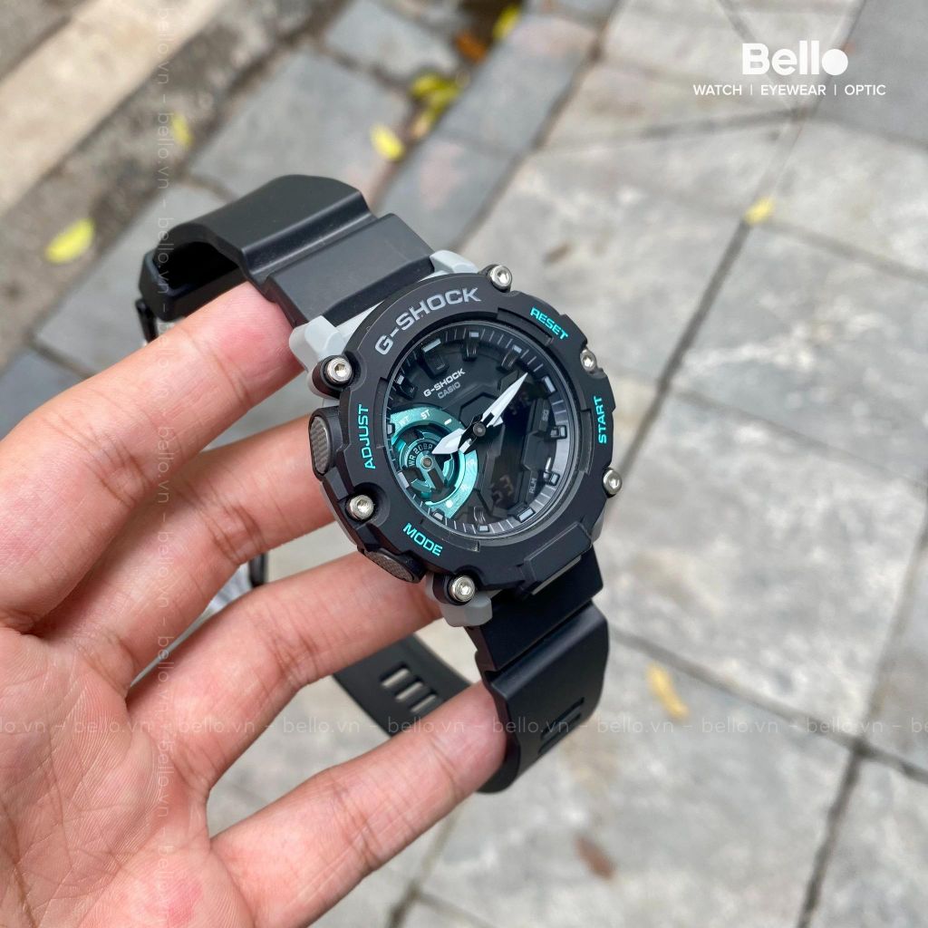  Casio G-Shock GA-2200M-1A - Uy tín từ 2009, Tem vàng chống giả, Bảo hành 5 năm, Pin miễn phí trọn đời 