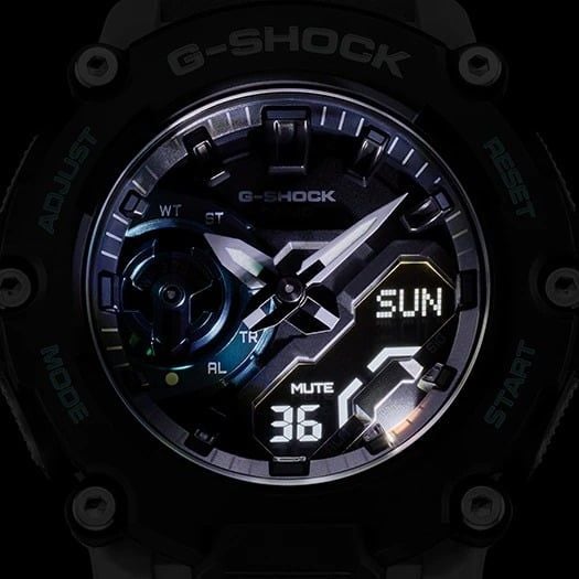  [Pin Miễn Phí Trọn Đời] GA-2200M-1A - Đồng hồ G-Shock Nam - Tem Vàng Chống Giả 