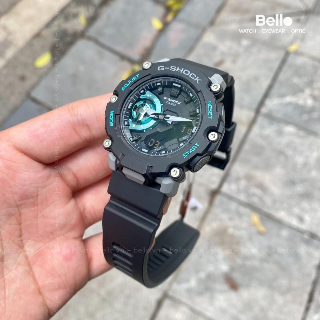  Casio G-Shock GA-2200M-1A - Uy tín từ 2009, Tem vàng chống giả, Bảo hành 5 năm, Pin miễn phí trọn đời 