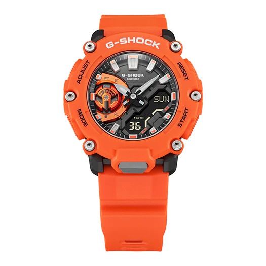  [Pin Miễn Phí Trọn Đời] GA-2200M-4ADR - Đồng hồ G-Shock Nam - Tem Vàng Chống Giả 