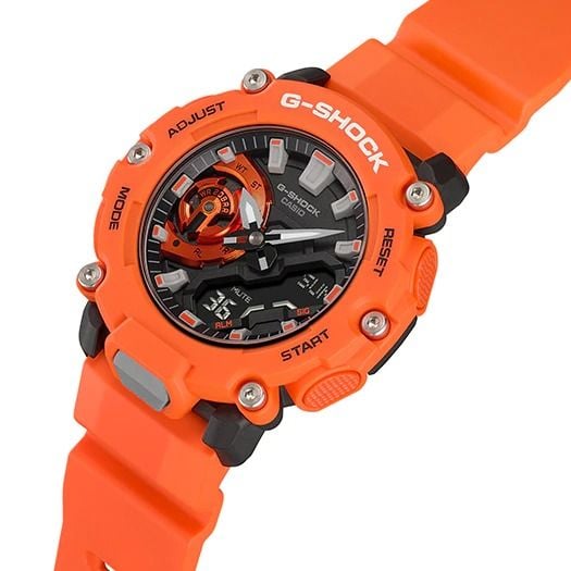  [Pin Miễn Phí Trọn Đời] GA-2200M-4ADR - Đồng hồ G-Shock Nam - Tem Vàng Chống Giả 