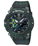  Casio G-Shock GA-2200MFR-3ADR - Uy tín từ 2009, Tem vàng chống giả, Bảo hành 5 năm, Pin miễn phí trọn đời 