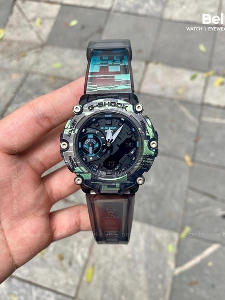  Casio G-Shock GA-2200NN-1A - Uy tín từ 2009, Tem vàng chống giả, Bảo hành 5 năm, Pin miễn phí trọn đời 
