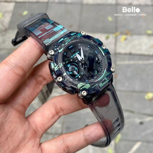  Casio G-Shock GA-2200NN-1A - Uy tín từ 2009, Tem vàng chống giả, Bảo hành 5 năm, Pin miễn phí trọn đời 