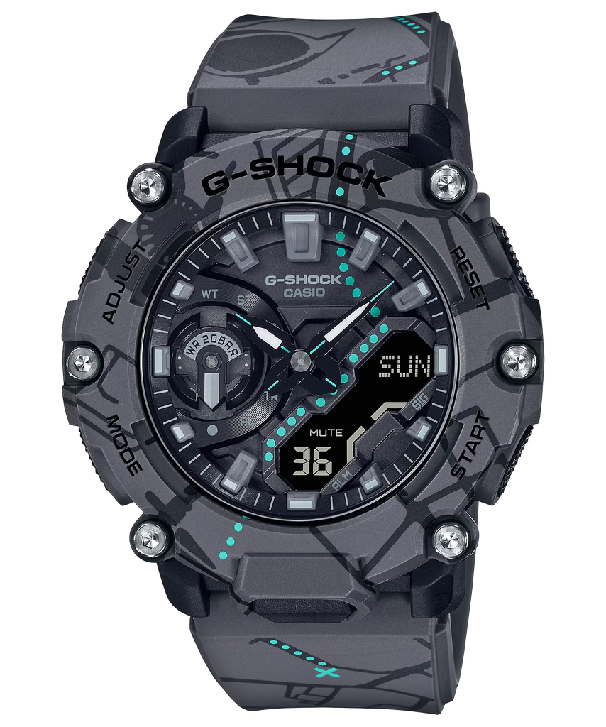  [Uy Tín Từ 2009] GA-2200SBY-8ADR - Đồng hồ G-Shock Nam - Tem Vàng Chống Giả 