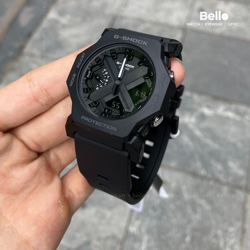  Casio G-Shock GA-2300-1A - Uy tín từ 2009, Tem vàng chống giả, Bảo hành 5 năm, Pin miễn phí trọn đời 