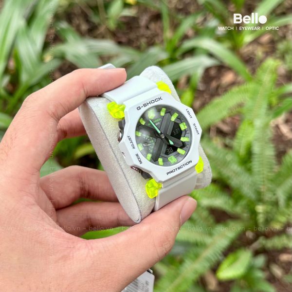  [LIMITED] Casio G-Shock GA-2300MW-8A - Uy tín từ 2009, Tem vàng chống giả, Bảo hành 5 năm, Pin miễn phí trọn đời 