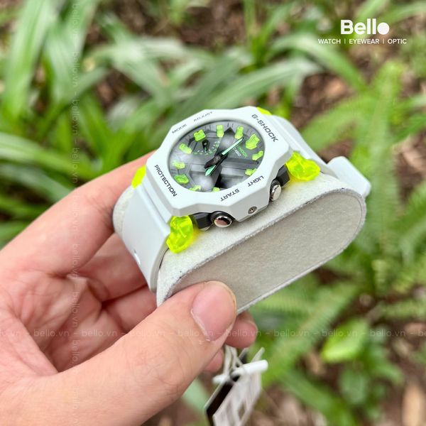  [LIMITED] Casio G-Shock GA-2300MW-8A - Uy tín từ 2009, Tem vàng chống giả, Bảo hành 5 năm, Pin miễn phí trọn đời 