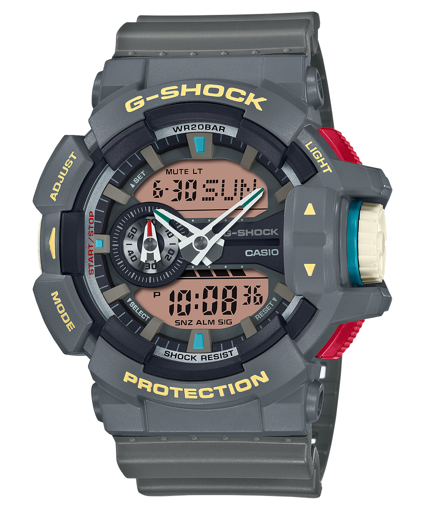  Casio G-Shock GA-400PC-8A - Uy tín từ 2009, Tem vàng chống giả, Bảo hành 5 năm, Pin miễn phí trọn đời 