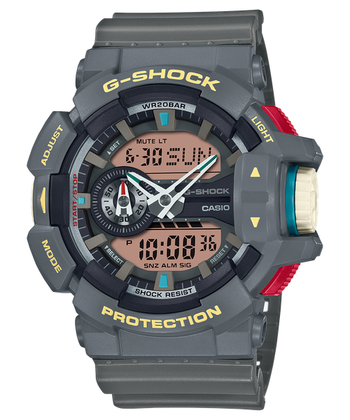  Casio G-Shock GA-400PC-8A - Uy tín từ 2009, Tem vàng chống giả, Bảo hành 5 năm, Pin miễn phí trọn đời 