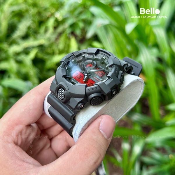  Casio G-Shock GA-700BBR-1A - Uy tín từ 2009, Tem vàng chống giả, Bảo hành 5 năm, Pin miễn phí trọn đời 