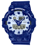  [Pin Miễn Phí Trọn Đời] GA-700BWP-2ADR - Đồng hồ G-Shock Nam - Tem Vàng Chống Giả 