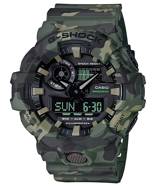  Dây G-Shock GA-700CM-3A 