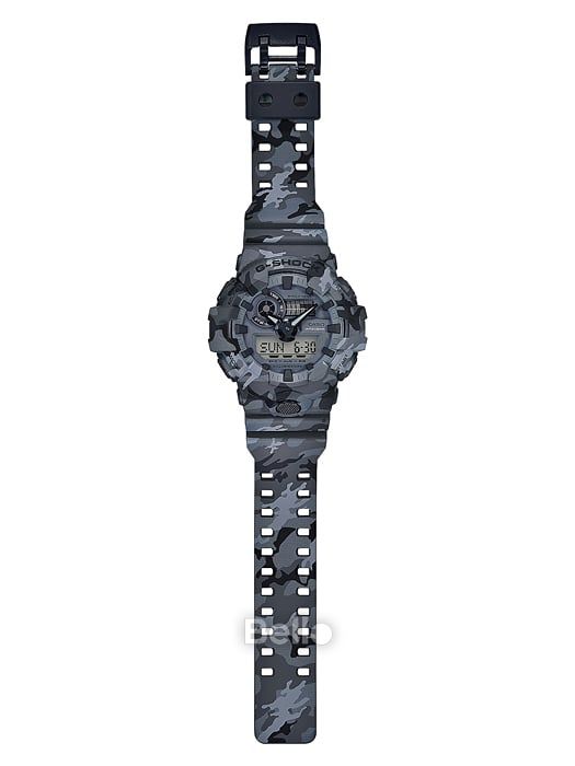  [Pin Miễn Phí Trọn Đời] GA-700CM-8A - Đồng hồ G-Shock Nam - Tem Vàng Chống Giả 