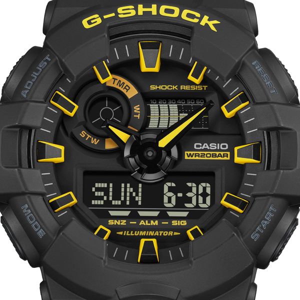  Casio G-Shock GA-700CY-1ADR - Uy tín từ 2009, Tem vàng chống giả, Bảo hành 5 năm, Pin miễn phí trọn đời 