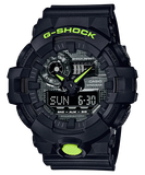  Casio G-Shock GA-700DC-1A - Uy tín từ 2009, Tem vàng chống giả, Bảo hành 5 năm, Pin miễn phí trọn đời 