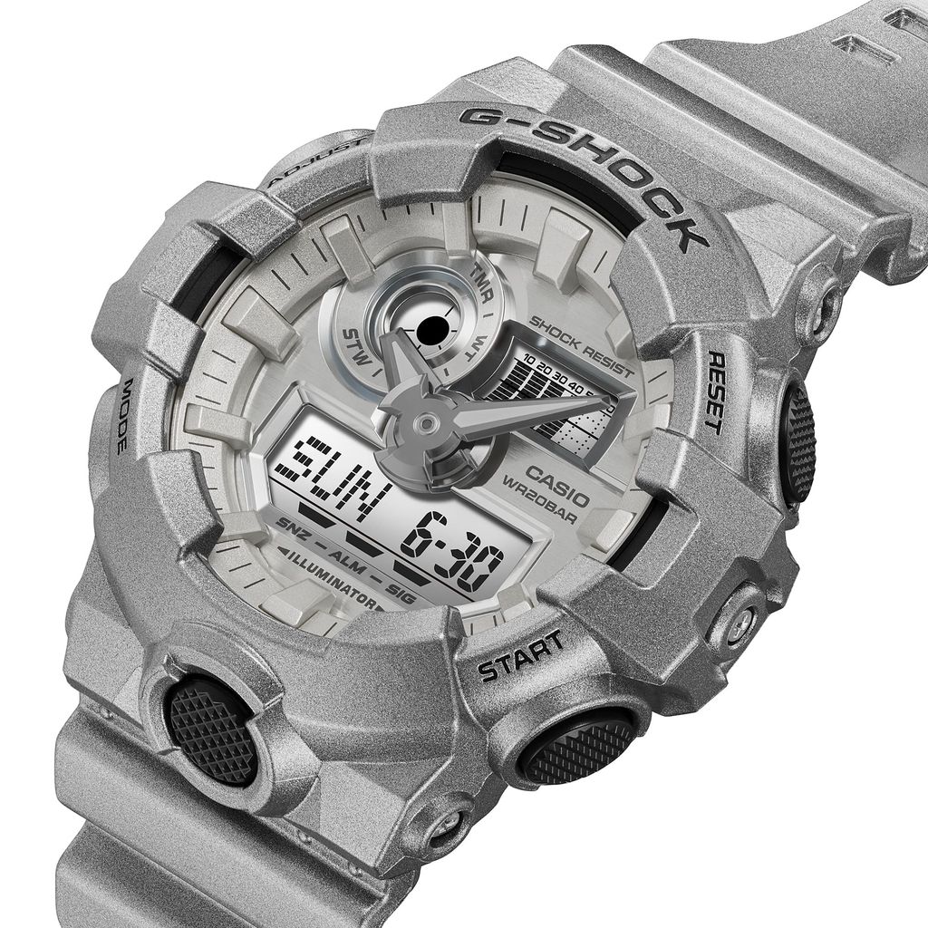  [Pin Miễn Phí Trọn Đời] GA-700FF-8A - Đồng hồ G-Shock Nam - Tem Vàng Chống Giả 