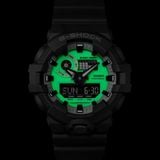  [Pin Miễn Phí Trọn Đời] GA-700HD-8ADR - Đồng hồ G-Shock Nam - Tem Vàng Chống Giả 