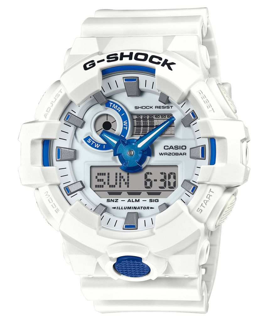 Casio G-Shock GA-700HDS-7A - Uy tín từ 2009, Tem vàng chống giả, Bảo hành 5 năm, Pin miễn phí trọn đời 