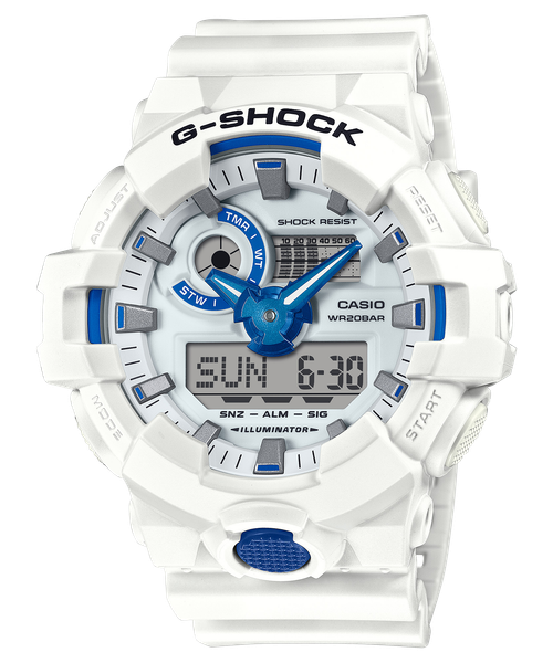  Casio G-Shock GA-700HDS-7A - Uy tín từ 2009, Tem vàng chống giả, Bảo hành 5 năm, Pin miễn phí trọn đời 