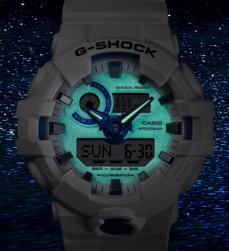  Casio G-Shock GA-700HDS-7A - Uy tín từ 2009, Tem vàng chống giả, Bảo hành 5 năm, Pin miễn phí trọn đời 