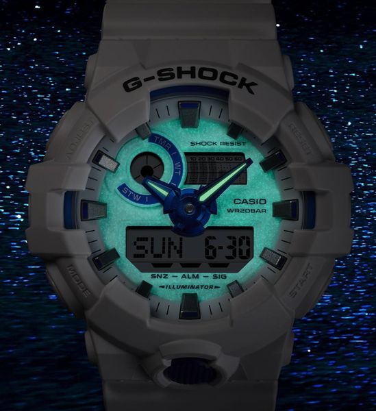  Casio G-Shock GA-700HDS-7A - Uy tín từ 2009, Tem vàng chống giả, Bảo hành 5 năm, Pin miễn phí trọn đời 